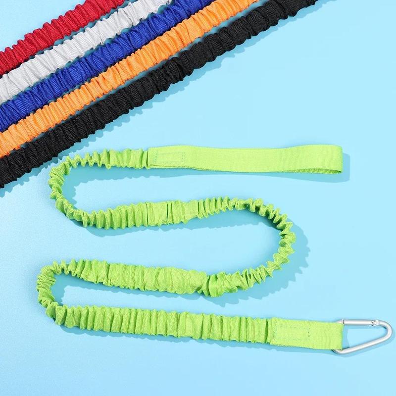 Product Introduction of 1pc Tie Rope with Safety Hook Kayak Paddle Leash Adjustable Elastic for Kayak Paddles Canoe Oar Fish Rod Rowing Boat Accessory 8