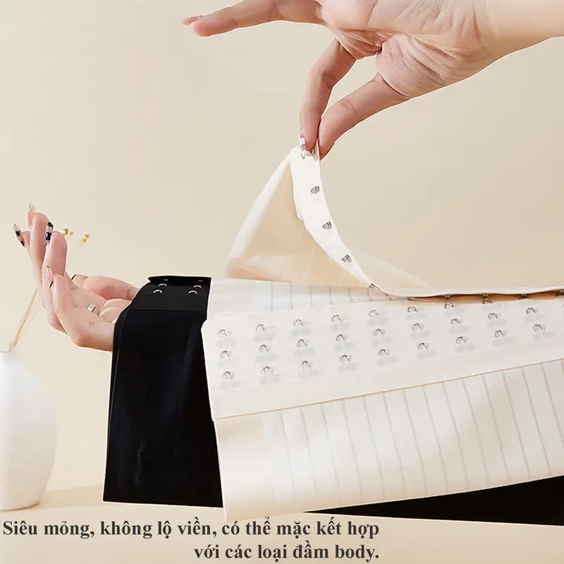 Đai Latex Chunxuu mỏng nhẹ chống lộ, chất liệu đúc su thoáng mát, có thanh chống cuộn, thoải mái khi sử dụng - LATEX01 5