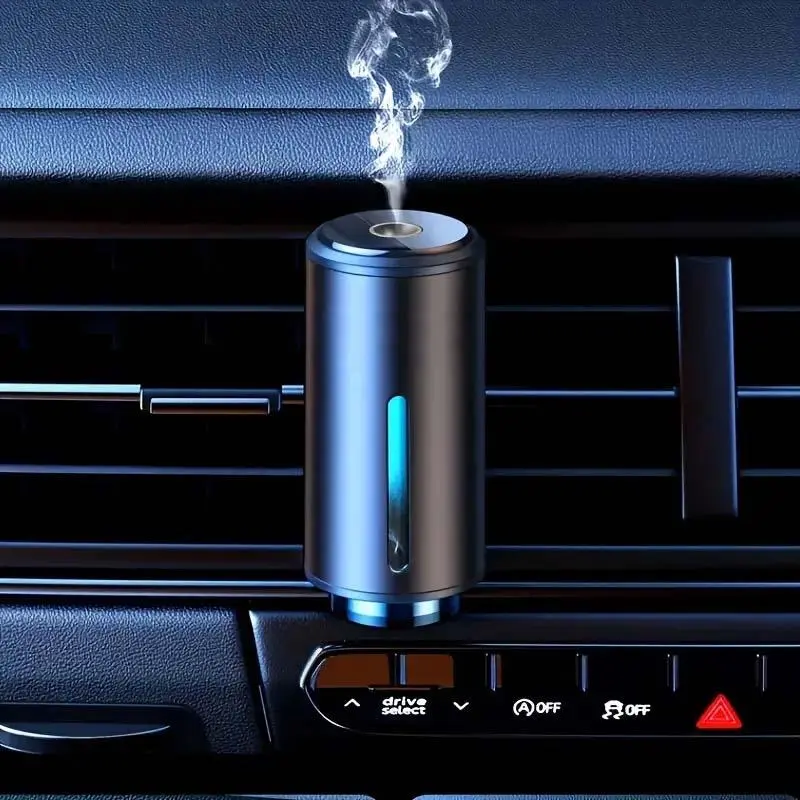 Smart Car Air Freshener, USB Rechargeable Car Aroma Diffuser with 3 Adjustable Modes, Ultrasonic Mist Maker for Car, Home, Office 2