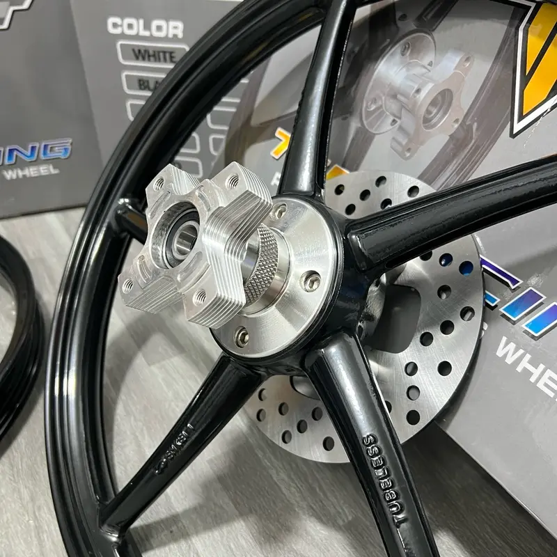 Mâm 5c drang 1.4-1.4 cùi V2  Ex150 - 155 , đầy đủ phụ kiện ráp tiện lợi Phụ Tùng 3