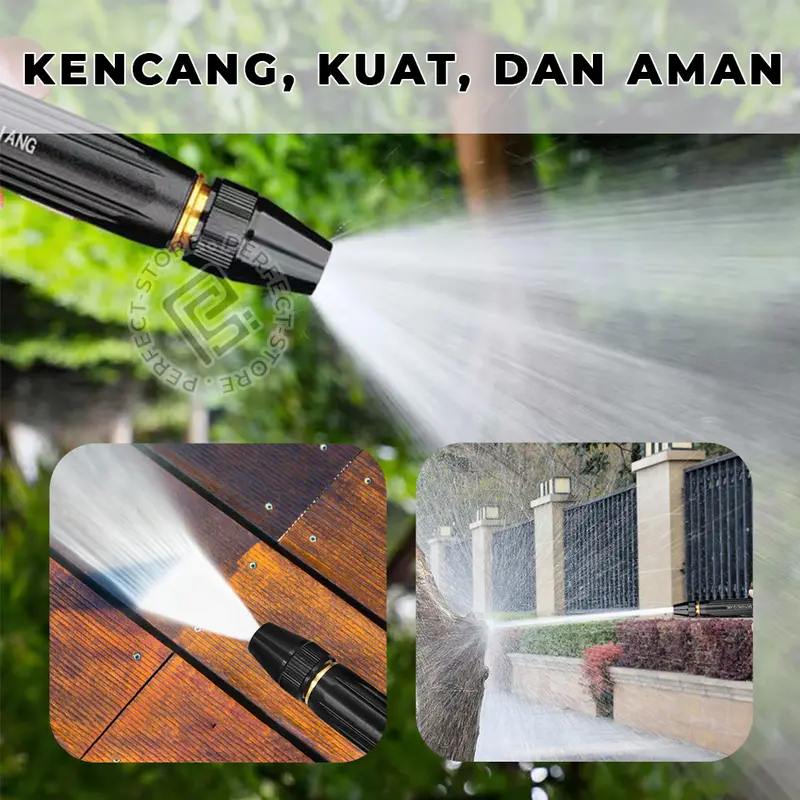 Kepala Sambungan Kran Air Jet Power Cuci Mobil Motor Pembersih Kendaraan Alat Siram Tanaman Kran Selang Air Semprot Lantai Selang Air 6