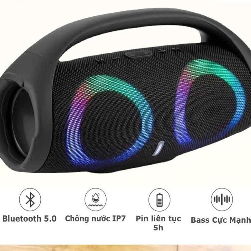 Loa bluetooth nghe nhạc JJ.B..L Boombox 2 B15 có đèn LED nháy theo nhạc pin trâu, quai xách di động thời trang cực chất, bass căng đét âm thanh nghe lớn cực nét. Bảo hành lỗi 1 đổi 1 BẢO HÀNH 12 THÁNG Củ Loa