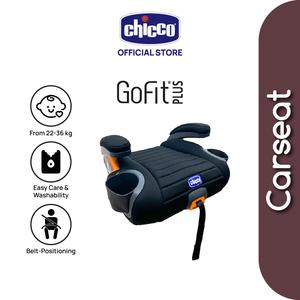 Chicco GoFit Plus Tempat Duduk Sokongan Kanak Kanak | Toddler Booster Car Seat | Dari Berat 22kg - 36kg | ISOFIX | Tali Pinggang Keselamatan
