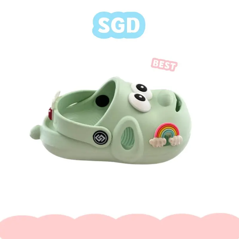 Sandal Anak Prempuan Laki-laki Baby Kids Model Baim Tali Belakang Karakter Stiker Lucu 0