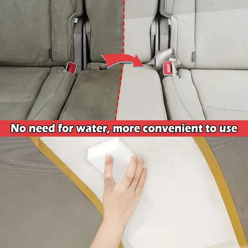 Car Interior Stain Removal, 30ml/100ml Portable Stain Remover for Car Interior Stains Cleaning, Multipurpose Leather Cleaner for Car & Home 3