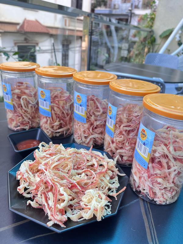 Snack Khô Mực Hấp Cốt Dừa Foodie 180g - Hương Vị Biển Đảo, Thơm Ngon Bơ, Sữa, Nước Cốt Dừa - Chua