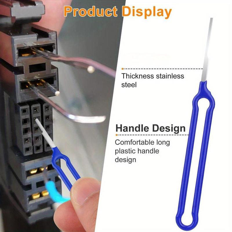 Car Pin Extractor Tool Kit, Terminal Extraction Tool Kit with Storage Bag, Assembly & Disassembly Tools for Car Repair 3