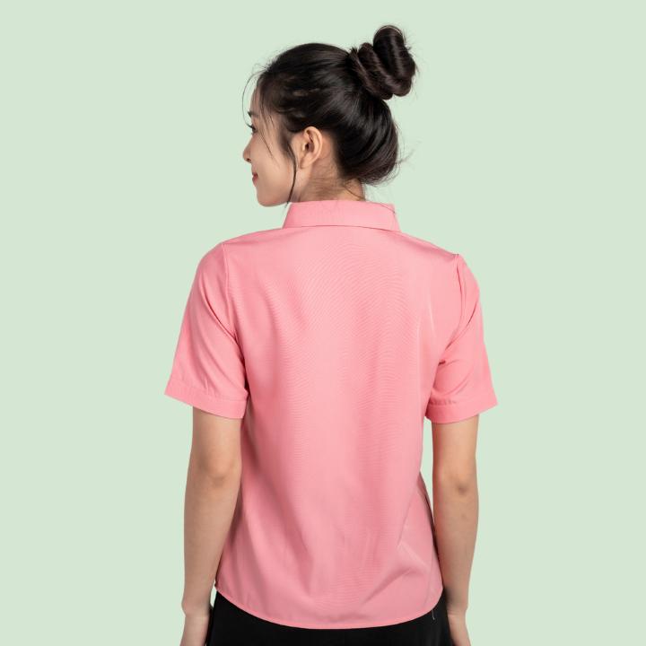 Áo Sơ Mi Nữ Côc Tay Không Cúc Chất Đẹp VPKT1 2