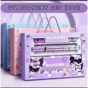 [TR] Set Alat Tulis Motif Sanrio Labunu Set Stationery Box