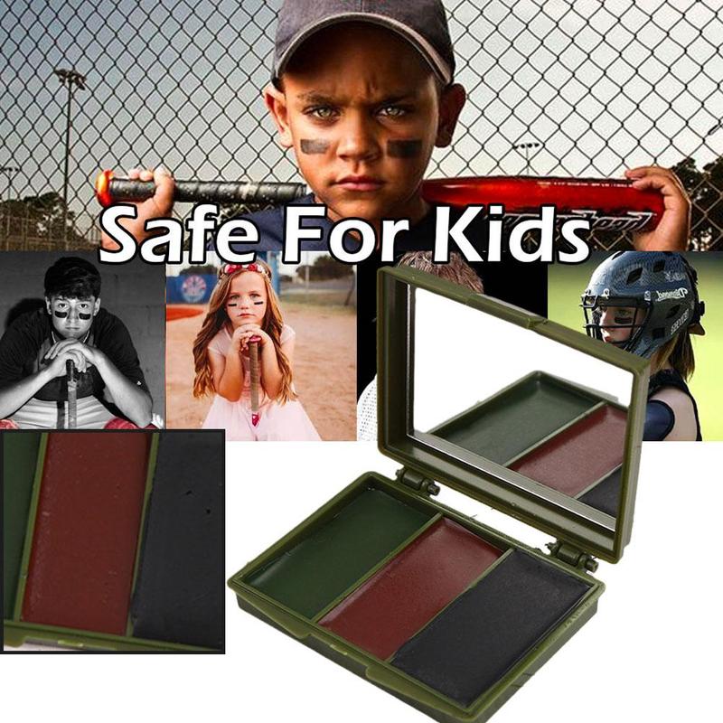 Face Paint Camouflage Oil Eye Black Softball Stick Women Too TikTok face-paint-camouflage-oil-eye-black-softball-stick-women-too-tiktok