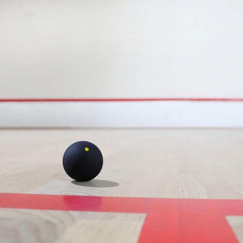 Product Introduction of Entertainment Red Blue Dots Squash Balls Yellow Point Fast Speed Squash Racquet Balls 39mm Single Dot Squash Ball Competition 10