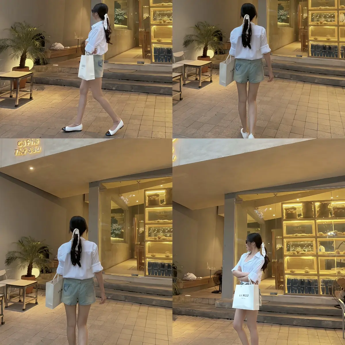 Sơ mi trắng cơ bản La.meiz