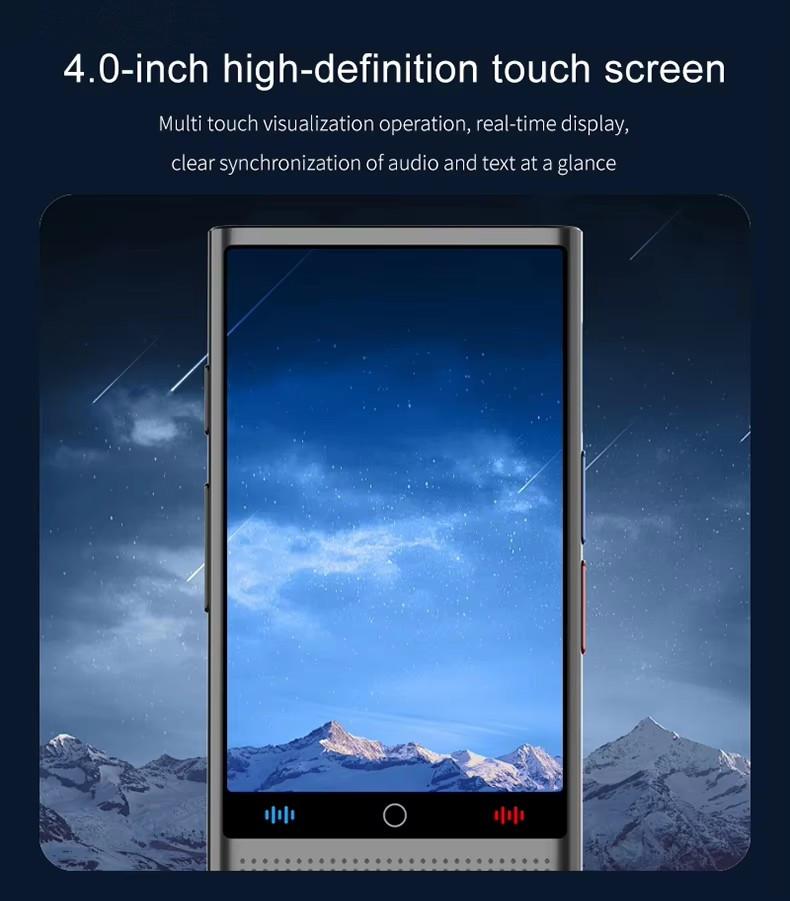 Product Introduction of Latham S15 4G Portable AI Translator 16GB Memory 148 Language Smart Translate In Real Time Voice Photo Offline Translated 13