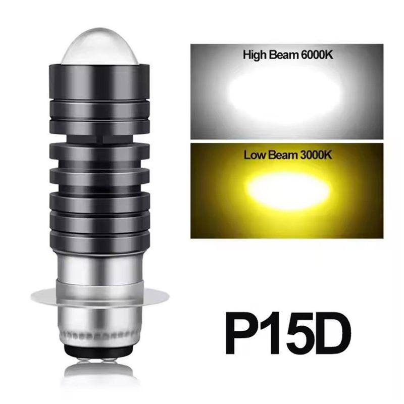 Product Introduction of H4 P15D LED Motorcycle Light 3000K/6000K 12V Headlight Driving Bulb Universal Auxiliary Spotlight Lamp Moto Accessories 28