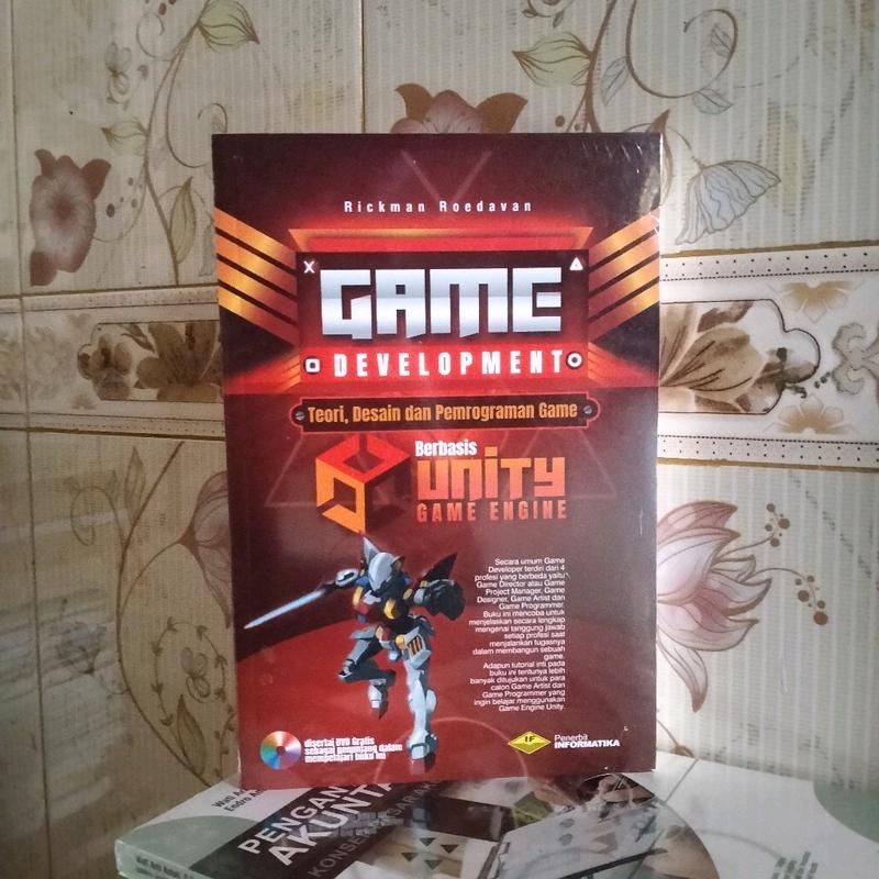 "Buku Game Development+DVD (Teori, Desain dan Pemrograman Game) Berbasis Unity Game Engine" Soft Cover 0