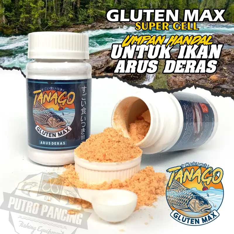 Tanago Gluten Max Arus Deras Super Gell Micro Fishing 0