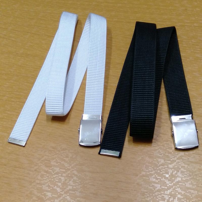 CAT, ROTC, CRIMINOLOGY student garisson belt,, black and white - TikTok ...
