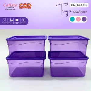 [CALISTA] Toples Troya set 4 pcs Kapasitas 2500ml