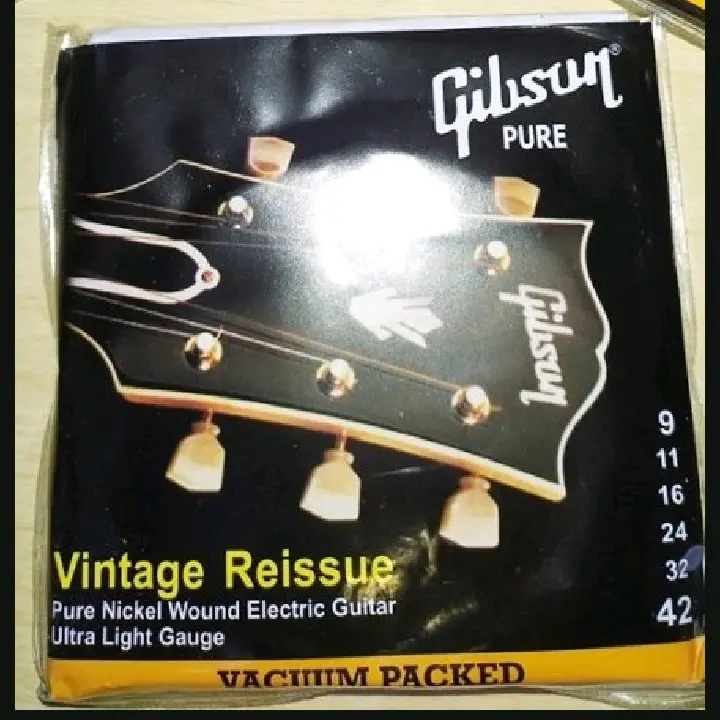 senar gitar 1 set akustik / elektrik / string isi 6 senar