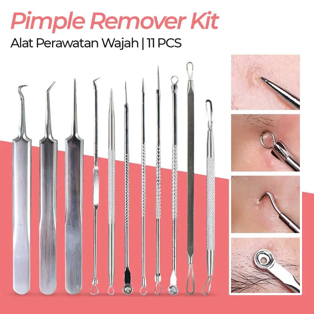 Dedomon Alat Perawatan Wajah Skin Acne Pimple Remover Kit - DDM11