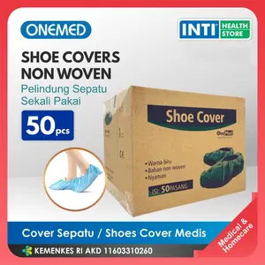 Onemed | Shoe Cover Non Woven | Cover Sepatu | Shoe Cover Medis Sekali Pakai