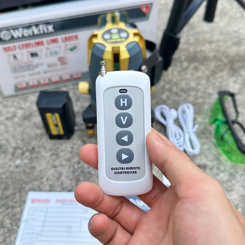 Máy Cân Bằng Bắn Cốt 5 Tia Xanh WorkFix Bóng Led Siêu Sáng Xoay 360* Bảo Hành 6 Tháng 1