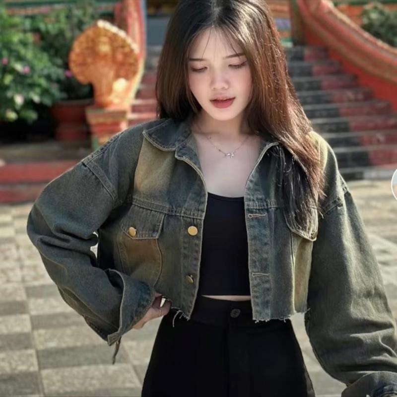 ÁO KHOÁC JEAN FROM NGẮN TƯA LAI