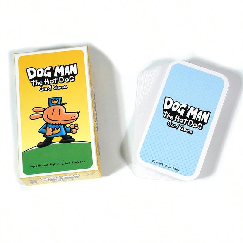 Product Introduction of 1pc Dog Man The Hot Dog Card Game - Poker Board Game For Couples' Party Gathering 3
