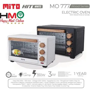 Mito Oven Listrik 22 Liter Electric Oven Mito HIT MO-777 MO 777