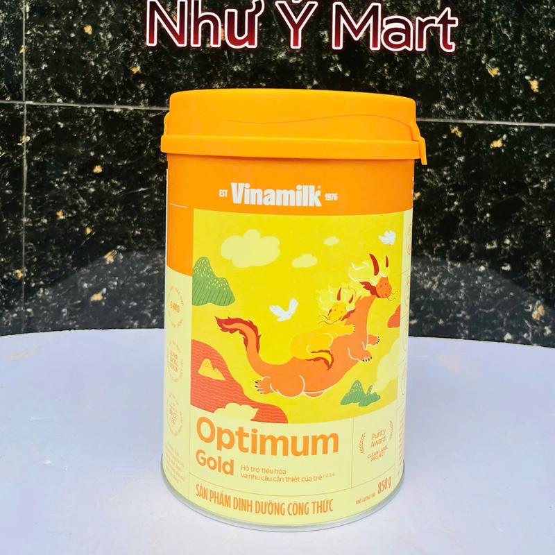   MẪU MỚI Sữa bột optimum gold của vinamilk lon lớn cho bé 