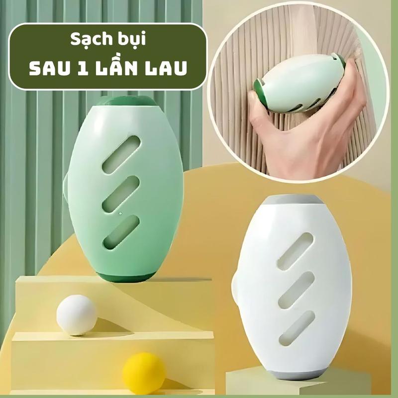 Con lăn lông mèo silicone tái sử dụng siêu dính, mini, dùng để làm sạch bụi trên giường, quần áo 0