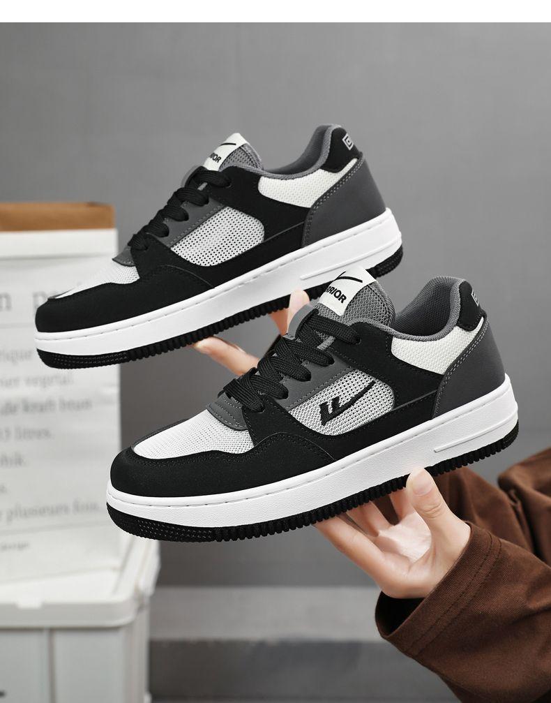 Product Introduction of Warrior Flagship Store 2024 Authentic Couple Summer Style National Trend Hollow Breathable Trendy Casual Sports Versatile Sneakers 26