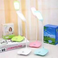 Gambar Lampu LED  Listrik Lampu Belajar Cas Recharge 3 Mode Sentuh Lampu LED Meja Belajar USB Lampu Baca Desk Lamp Listrik - pink dari iSmart Choice Store Kota Surabaya 2 Tokopedia