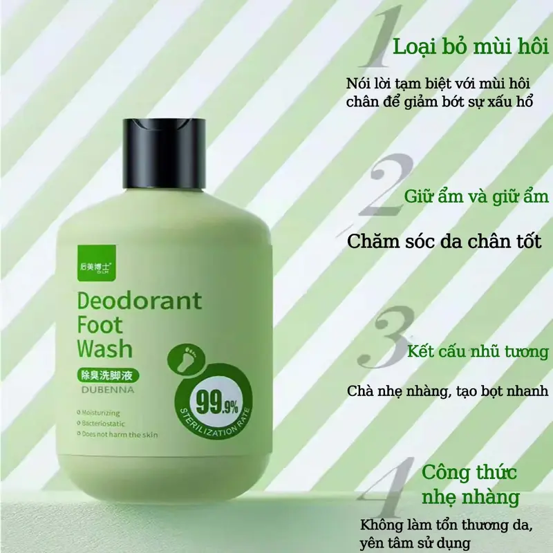 khửùi hôi chân MUMUZONE nguyên liệu thiên nhiêndưỡng ẩ, khuẩn, không gây ứng da 2