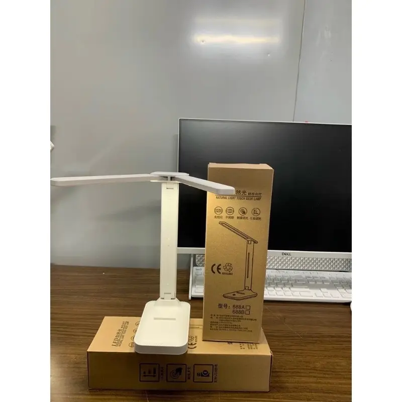 ￼Đèn Học Để Bàn Tích Điện 2 Bóng Chống Cận Phù Hợp Mọi Lứa Tuổi Tiện Ích Mọi Không Gian 5