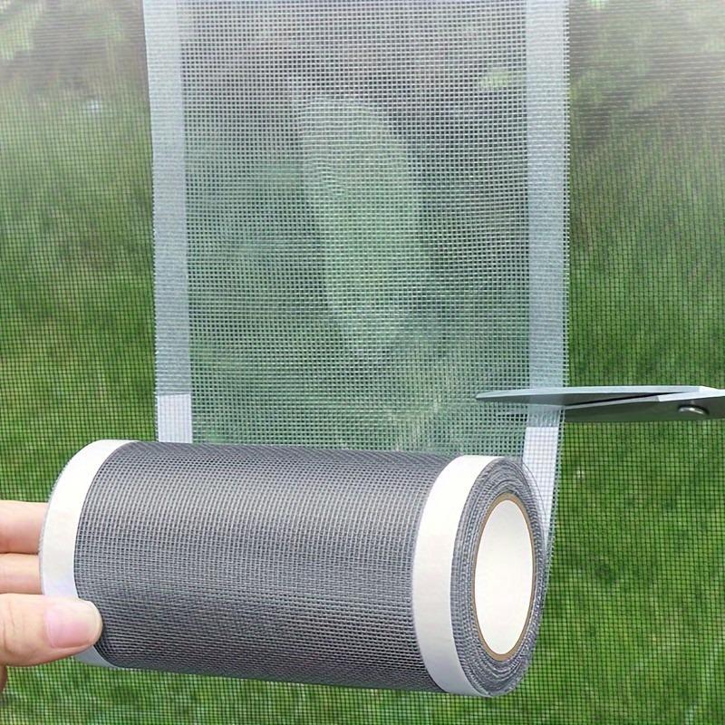 Product Introduction of Self-adhesive Mesh Repair Tape, Non-waterproof Plastic Patch for Window Screens and Mosquito Nets, Easy Fix for Tears and Holes 14