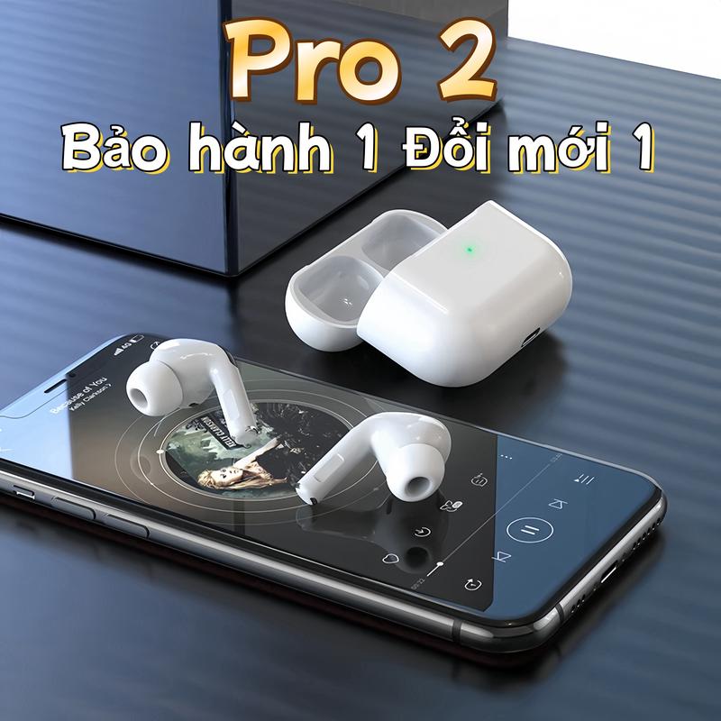 Tai nghe Bluetooth không dây Nhét Tai chống ồn Bass Siêu Căng Thích hợp tất cả các dòng điện thoại trên thị trường - Bảo hành 1 Đổi mới 1