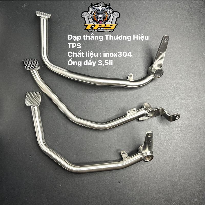 Đạp thắng inox 304 ống dầy 3li Thương hiệu TPS Các Dòng Xe Máy tạo cho xe bạn có 1 điểm chấn cứng cáp và sáng bóng bắt mắt cho người nhìn Phụ Tùng xemay