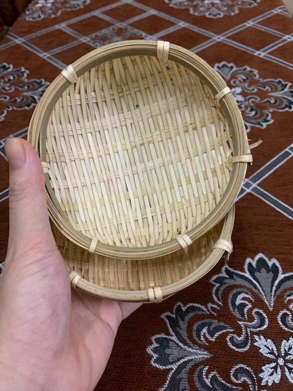 Rá Tre Rổ Tre Trang Trí Rổ Rá Đựng Hạt Trang Trí Decor Quán 20/25/30/35cm 6