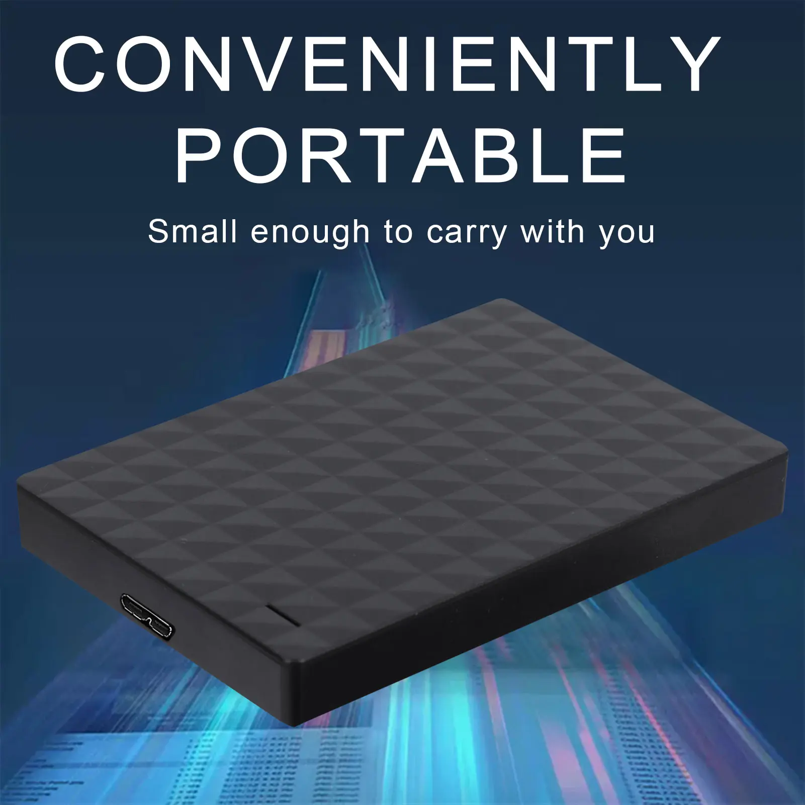 Ổ cứng SATA, heihace, 2 / 1 / 4TB, 2,5 inch, Cầm Tay, USB 3.0, Tương thích với Win 7 / 8 / 10 / XP, NB / PC / cho Android, HDD bên ngoài, 1TB / 2TB / 4TB