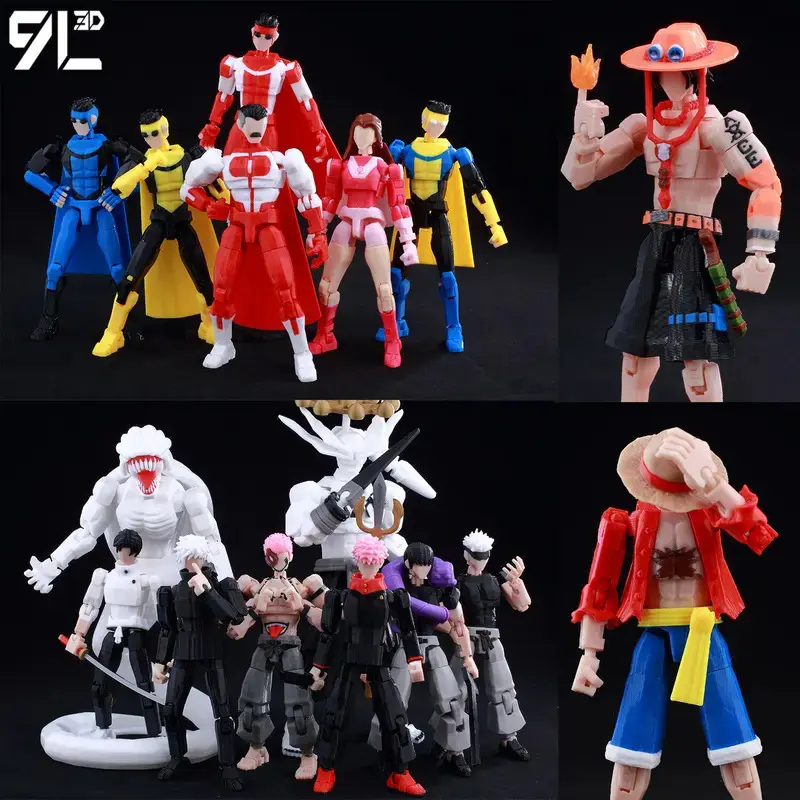 Lucky 13 Titan 13 T13 Action figure Lucky13 dummy13 (Invincible