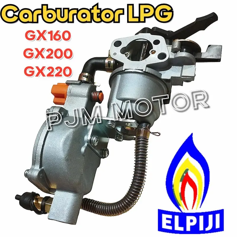 Carburator karburator gas LPG mesin penggerak mesin honda Gx160 Gx200 Gx220 2