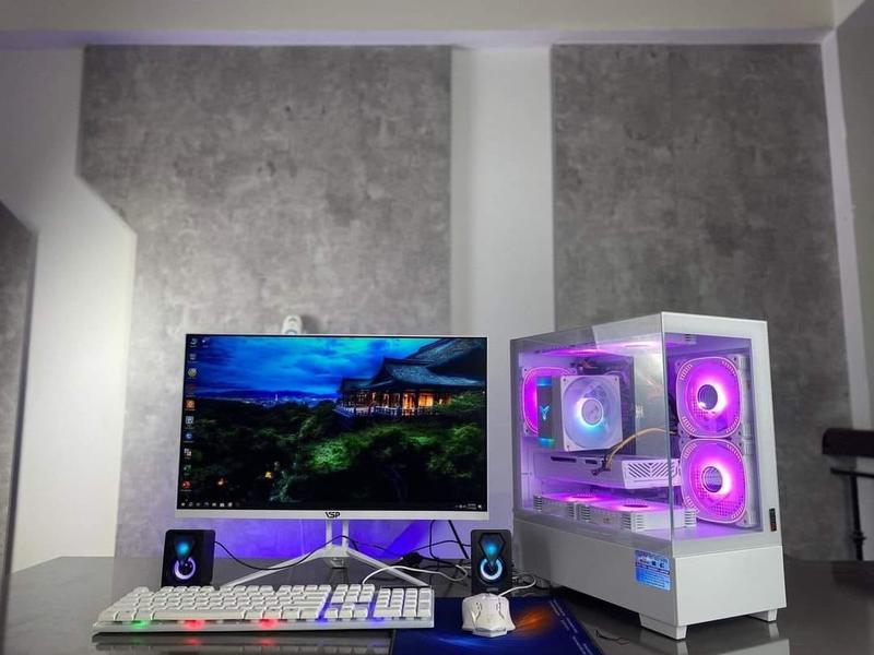 Bộ Máy Tính  Bộ PC Full Bộ - Chip i3 | RAM 8GB | SSD 628GB - Chiến Liên Minh, Game Nhẹ, Văn Phòng Mượt - Cài Sẵn Win & Ứng Dụng - Hỗ Trợ Cài Game - BH 2 Năm