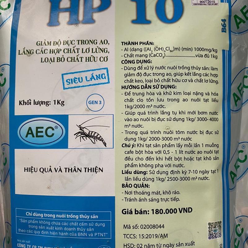 SP hỗ trợ xử lý cho ao nuôi thuỷ sản tôm thẻ, tôm sú. Trợ lắng và hạ phèn ao nuôi thuỷ sản! 0