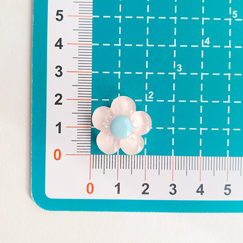 Phụ Kiện Resin Hoa Trong Suốt, Phong Cách Hoạt Hình, Keo Kem Tự Làm, Thiết Kế Dễ Thương, Nam Châm Tủ Lạnh, Kẹp Tóc, Nhãn Dán Chân Đế Điện Thoại 5