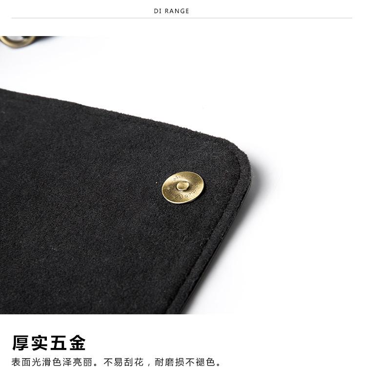 Product Introduction of New men's shoulder bag fashion pouch city  tote  bag 15