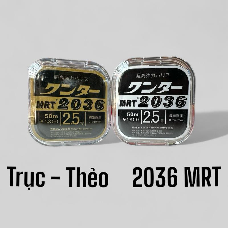 Dây cước trục thẻo MRT 2036 cao cấp 2024 - Kích cỡ 0.1 - 5.0 - Màu Nâu Đồng - Nylon Nhật Bản - Dây Tải Trọng Cao - Câu Cá Fishing  Đi câu - Trục thẻo MRT chính hãng Bắt Cá day cau