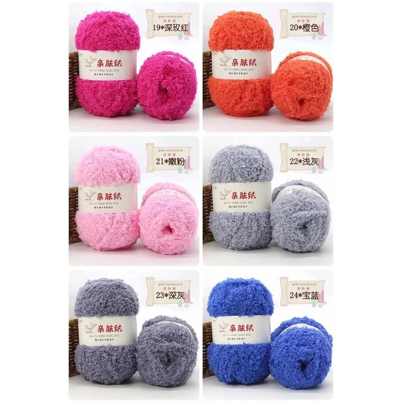 Product Introduction of Wool knitted scarf hat yarn crocheted handmade toys 10