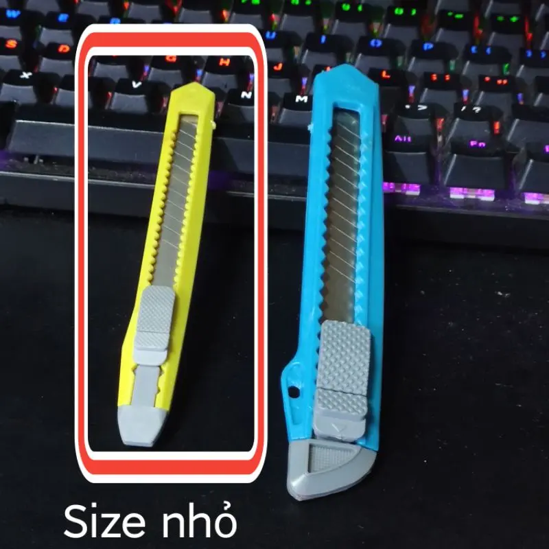 Dao rọc giấy nhỏ mini (Giao màu ngẫu nhiên) 6