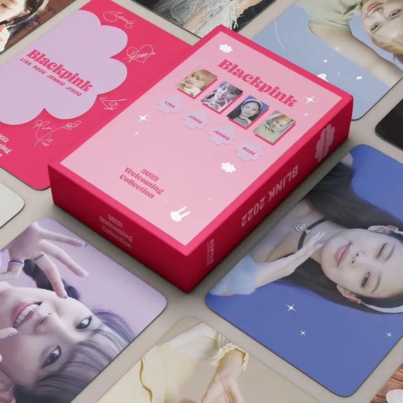 Bộ 55 Card Black pink 2022 Bo Góc [xuongtranhducanh] 1